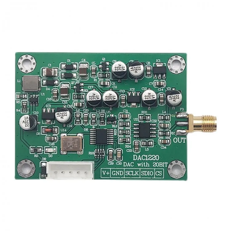DAC1220 Digital-to-Analog Conversion Data Acquisition Module 5V 120mA 20/16 Bit Adjustable Product Category ICs
