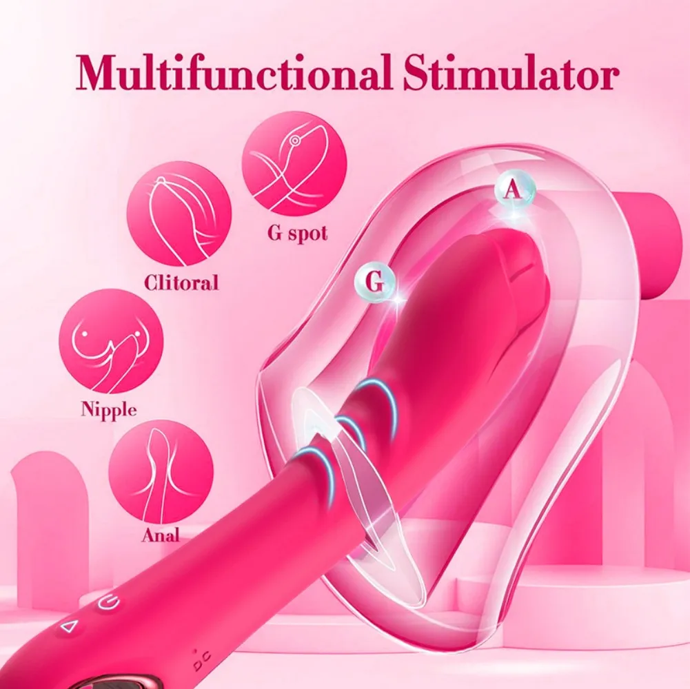 10 Strong Vibrations G-Spot Vibrator Vibrating Dildo Clitoris Nipple Vagina Massager Stimulator Adult Sex Toys for Couple Adults