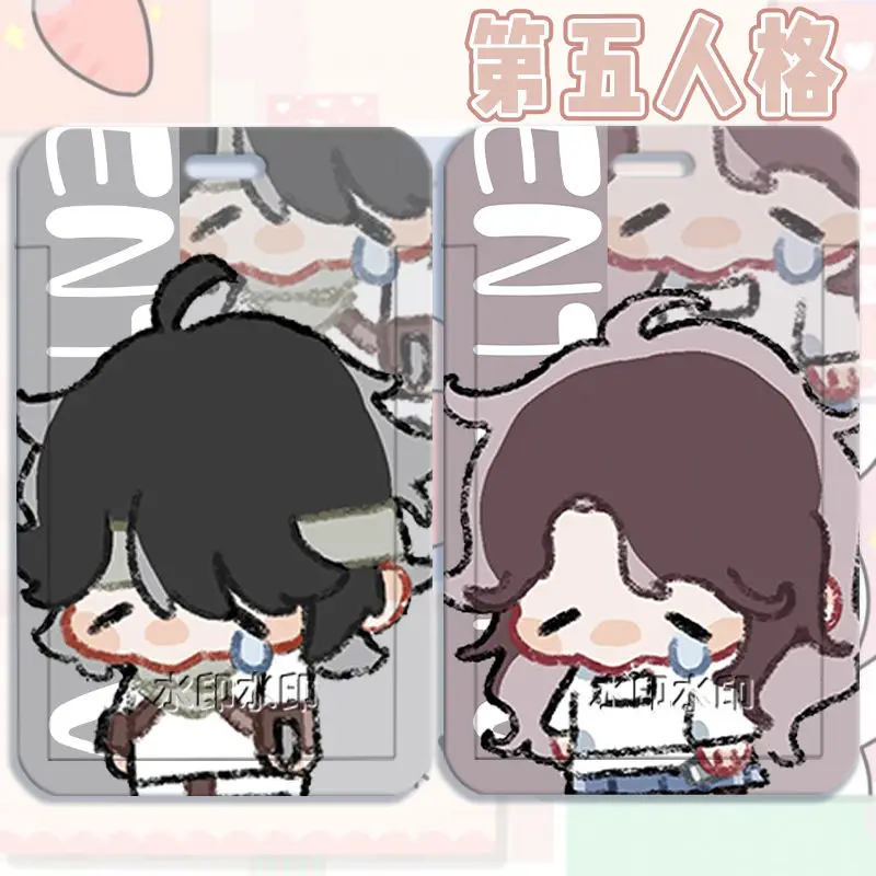 Norton Campbell Joseph Desaulniers Emil Naib Subedar Identity V Anime Student Meal School Card Holder Pendant Travel Cards Cover