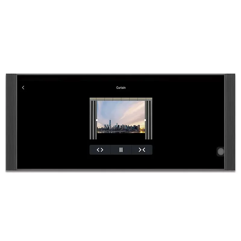 TTIANLAI Alto-falantes de 4 vias multifuncional Tuya Android Painel de controle central de 8 polegadas com fundo de música para casa inteligente