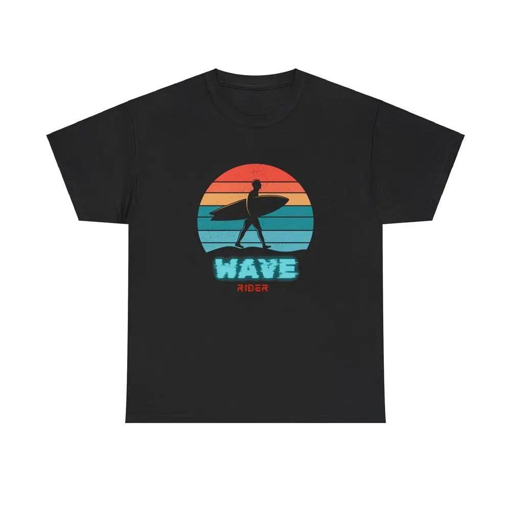 Catch The CurrentWave Rider T-Shirt Anime Graphic T-shirts For Men Clothing Women Tees Y2K Tops