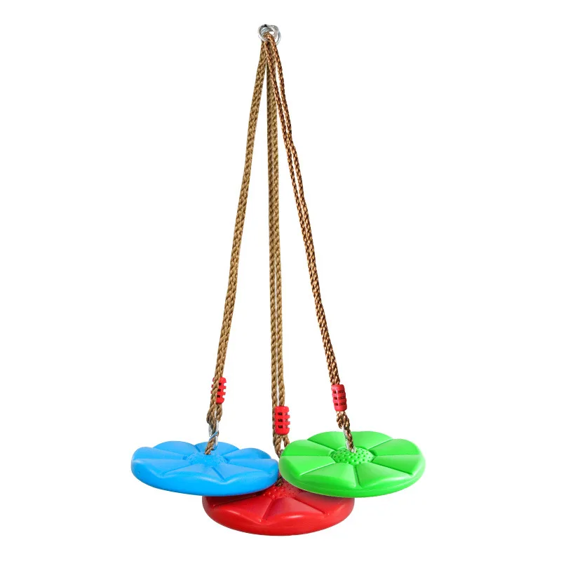 Swings for Children Indoor Outdoor Toys Garden Swing Kids Hanging Seat Toys with Height Adjustable Ropes