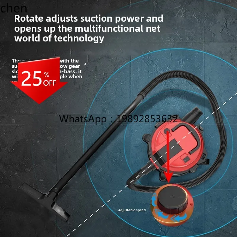 

dry and wet vacuum cleaner, muffling and adjusting suction force, household cleaning and sewing, automotive industry