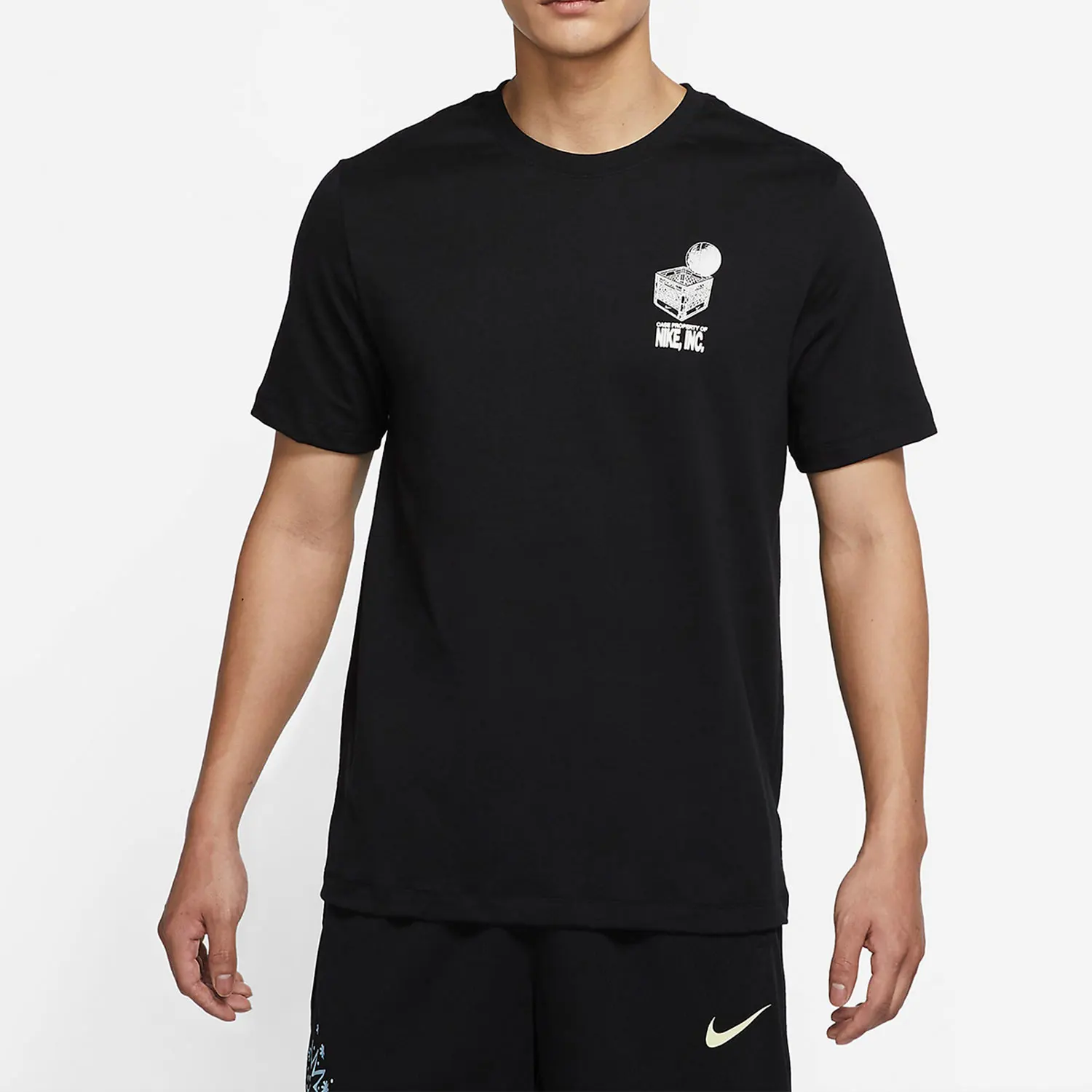 

Новая летняя мужская футболка Nike Authentic с круглым вырезом и короткими рукавами с принтом DR7638-010