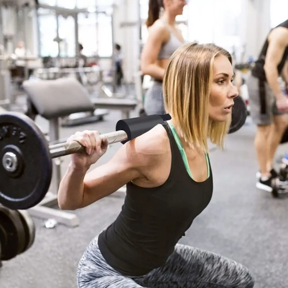 

Neck Support Arc Design Foam Barbell Pad Foam Comfortable Barbell Pad Buffer Stress Resistance Weight Bar Pad Hip Thrusts