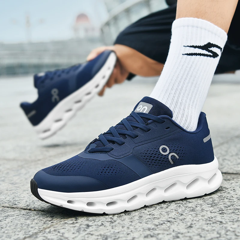 Men's Breathable Casual Sneakers  Large Size 39-45 Air Mesh Running Shoes Lightweight Summer Outdoor Sports Zapatillas for Male
