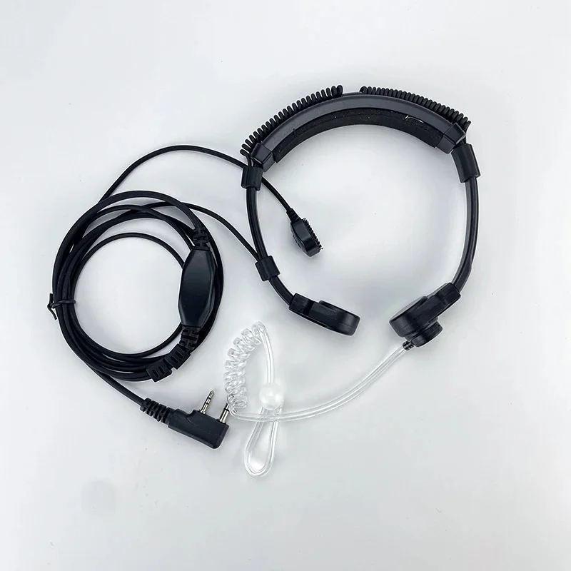 K2 Baofeng Telescopic Throat-Controlled Headband Walkie-Talkie for Quansheng WLN 5R 888S for Air Ducts