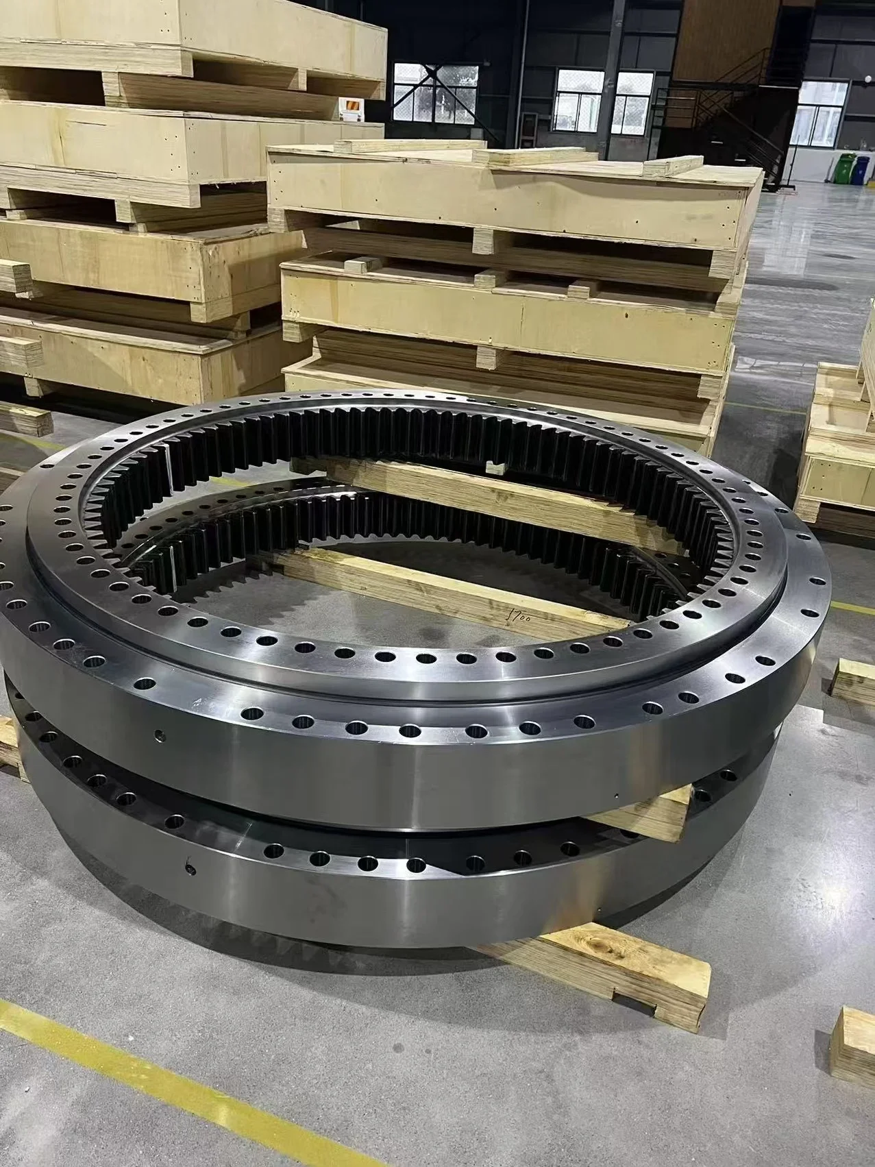 Excavator Slewing Bearing Internal Gear Slewing Ring Bearing