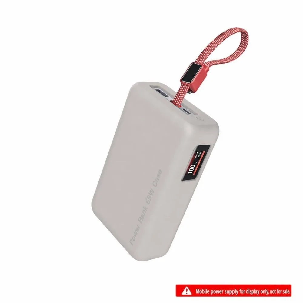 High Quality Shockproof Silicone Case Soft Dustproof Protective Case Portable Carrying Case for UGREEN 55W 20000mAh Travel