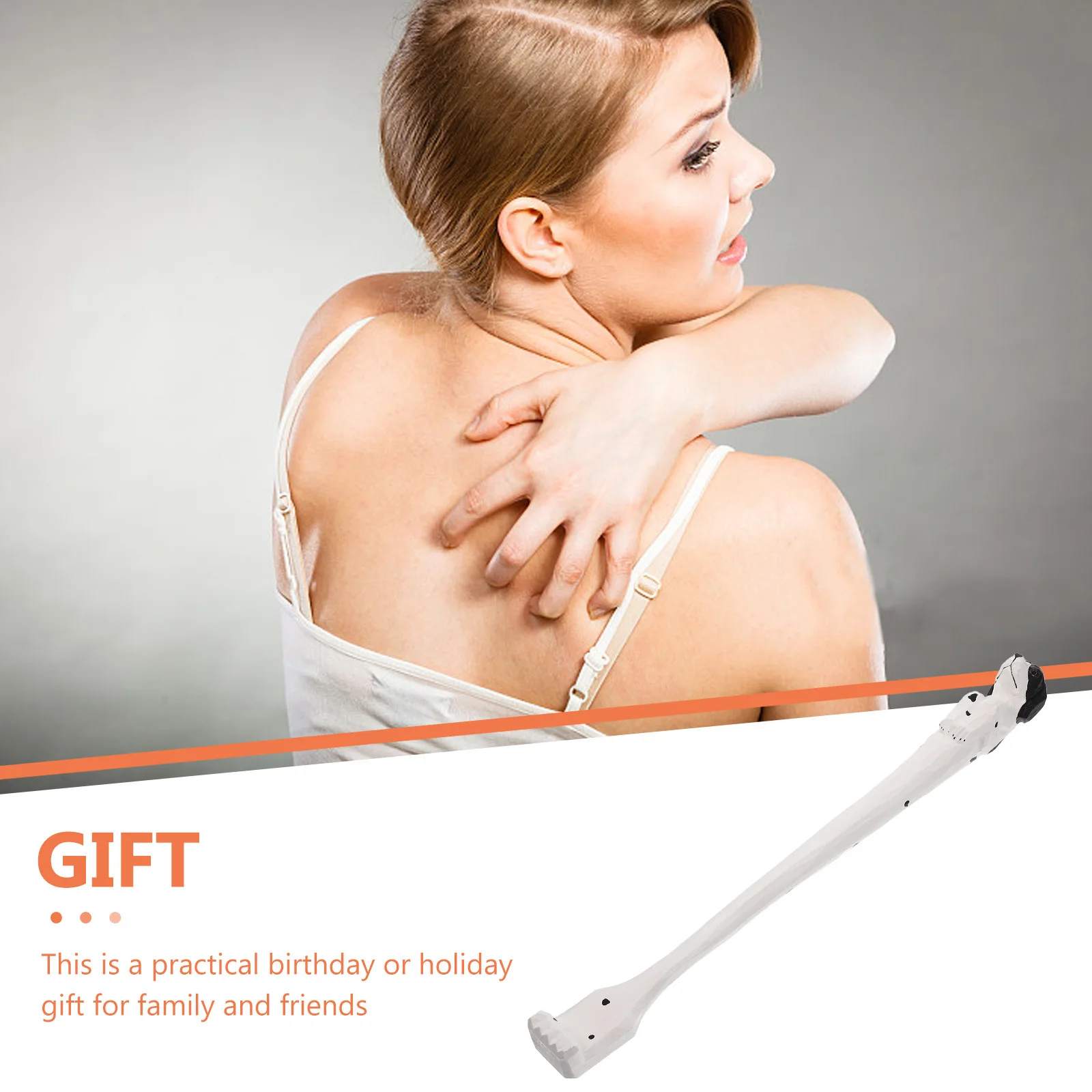 

Scratcher Wood Animal Design Long Scratch Tool For Back Itch Relief Portable Wooden Long Scratch Tool Massage Supply