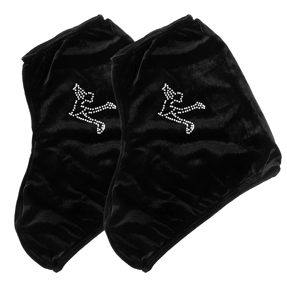 

1Pair Skating Boot Cover Elastic Ice Skate Guards Outdoor Roller Hockey Skates Covers Polyester Wear-Resistant Protective