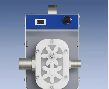 220V/110V High-Flow Gear Pump - Ideal for Viscous Fluids Transfer: Honey, Yogurt, Chocolate Sauce, Emulsion