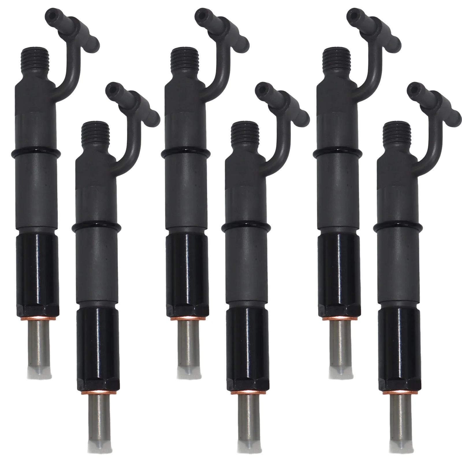 216-5478 10R-7593 Fuel Injector Fits for Caterpillar CAT 3044C Industrial Engine 6PCS