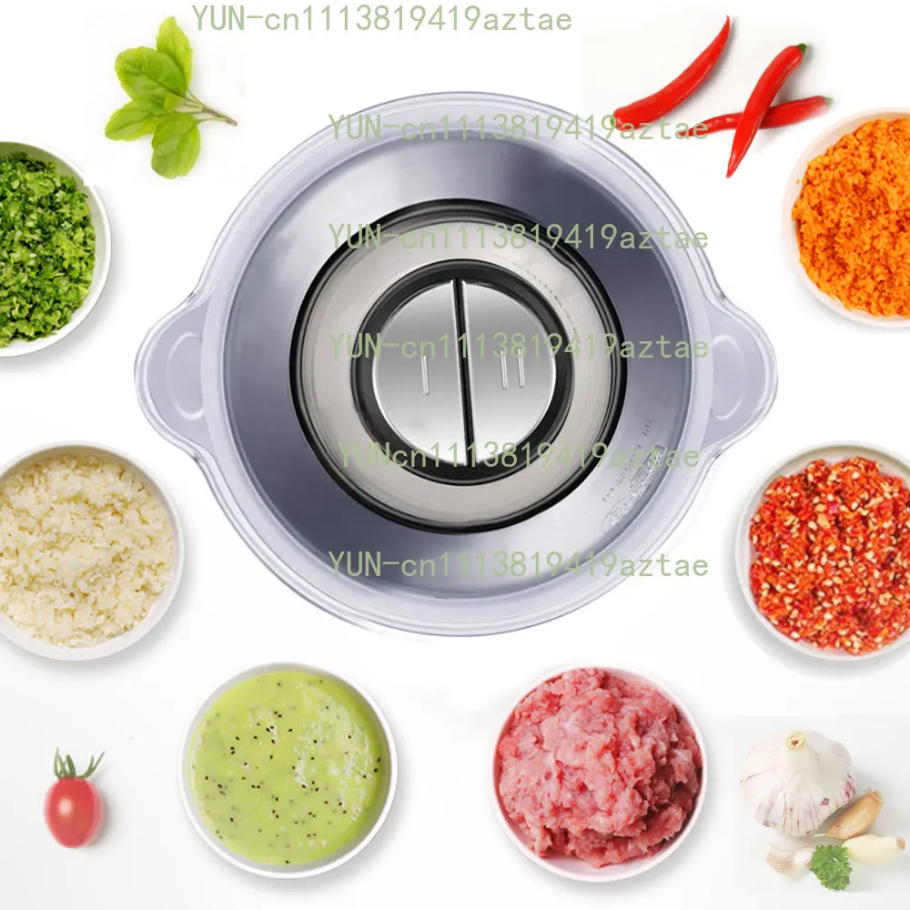 BioloMix 2 Speeds 500W Stainless Steel 2L Capacity Electric Chopper Meat Grinder Food Processor
