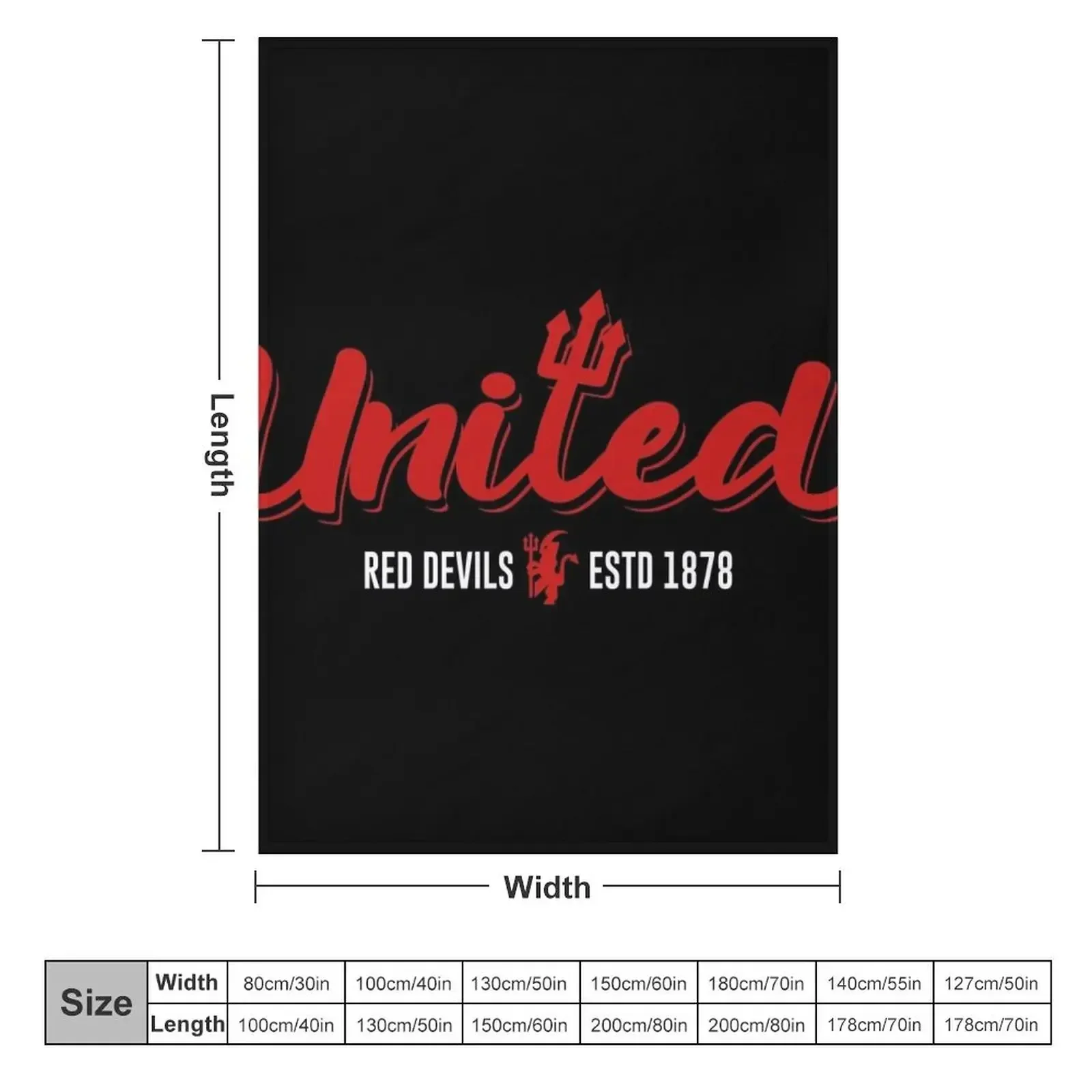 United Typography Throw Blanket Shaggy Sofas Multi-Purpose blankets ands Stuffeds Soft Plush Plaid Blankets