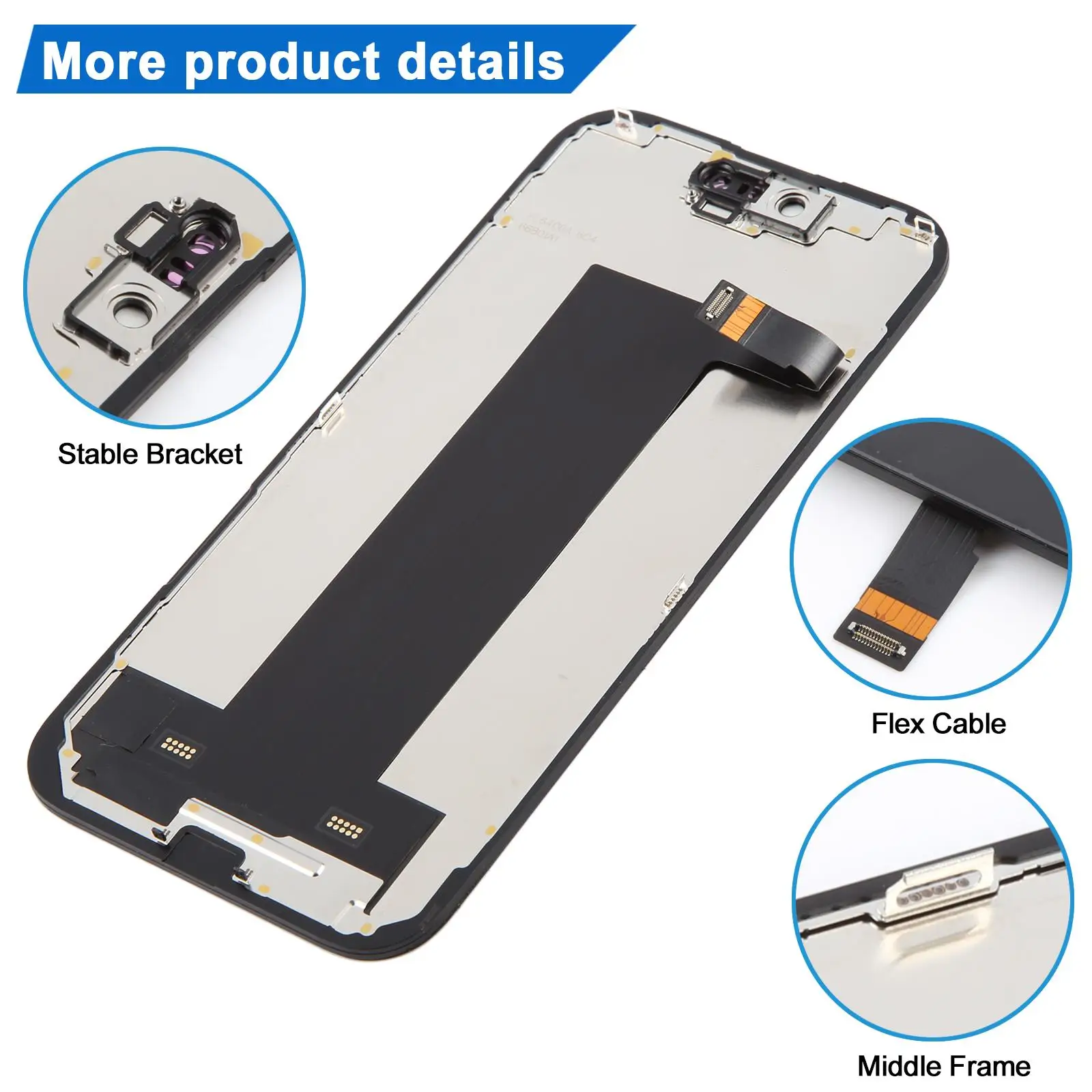 Incell LCD For iPhone 17 Pro Max Air Display Touch Digitizer For iPhone 17 Pro Max Screen