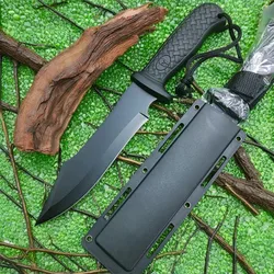 Outdoor Camping Straight Knife Portable High Hardness Knife Outdoor Straight Knife Portable