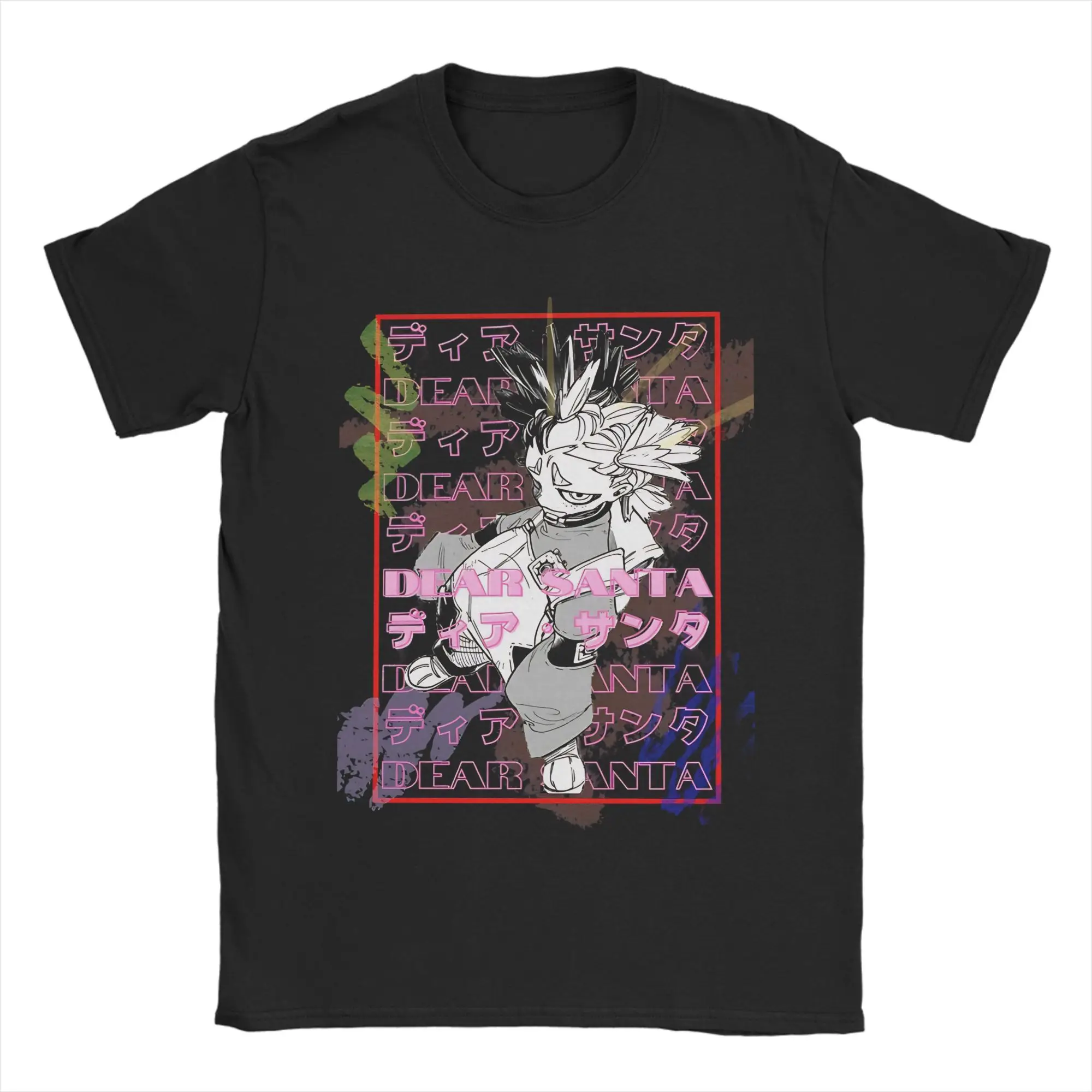 Masculino feminino querido santa gachiakuta t camisas roupas de algodão puro incrível manga curta o pescoço camiseta plus size