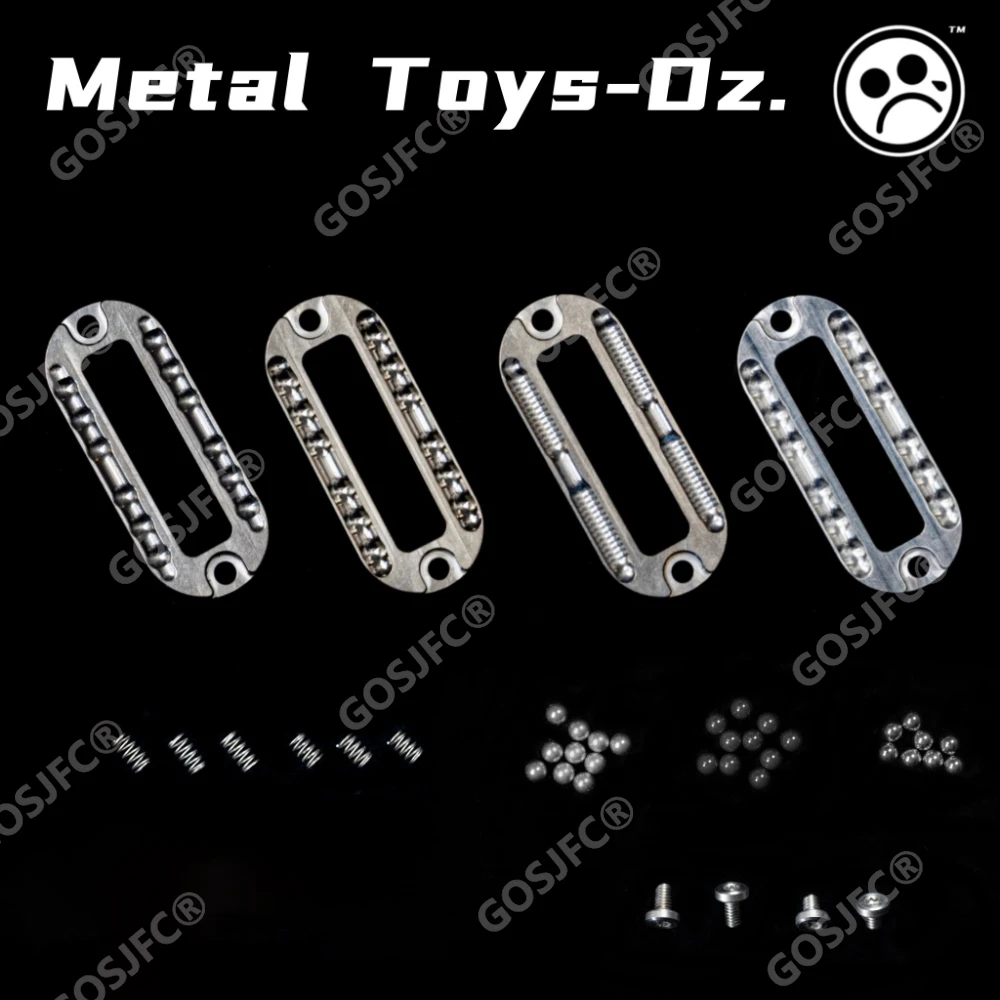 Metal Toys Dz TOPB Accessories Screw Spring Track Push Slider Stress Relief Toy DIY Tools