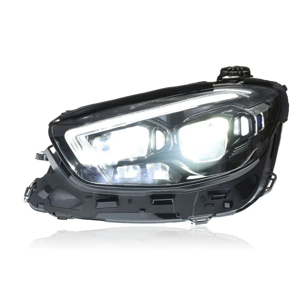 Faróis de carro para mercedes-benz classe e w213 2016-2023 estilo alto led conjunto de farol automático kit de acessórios de lente de projetor