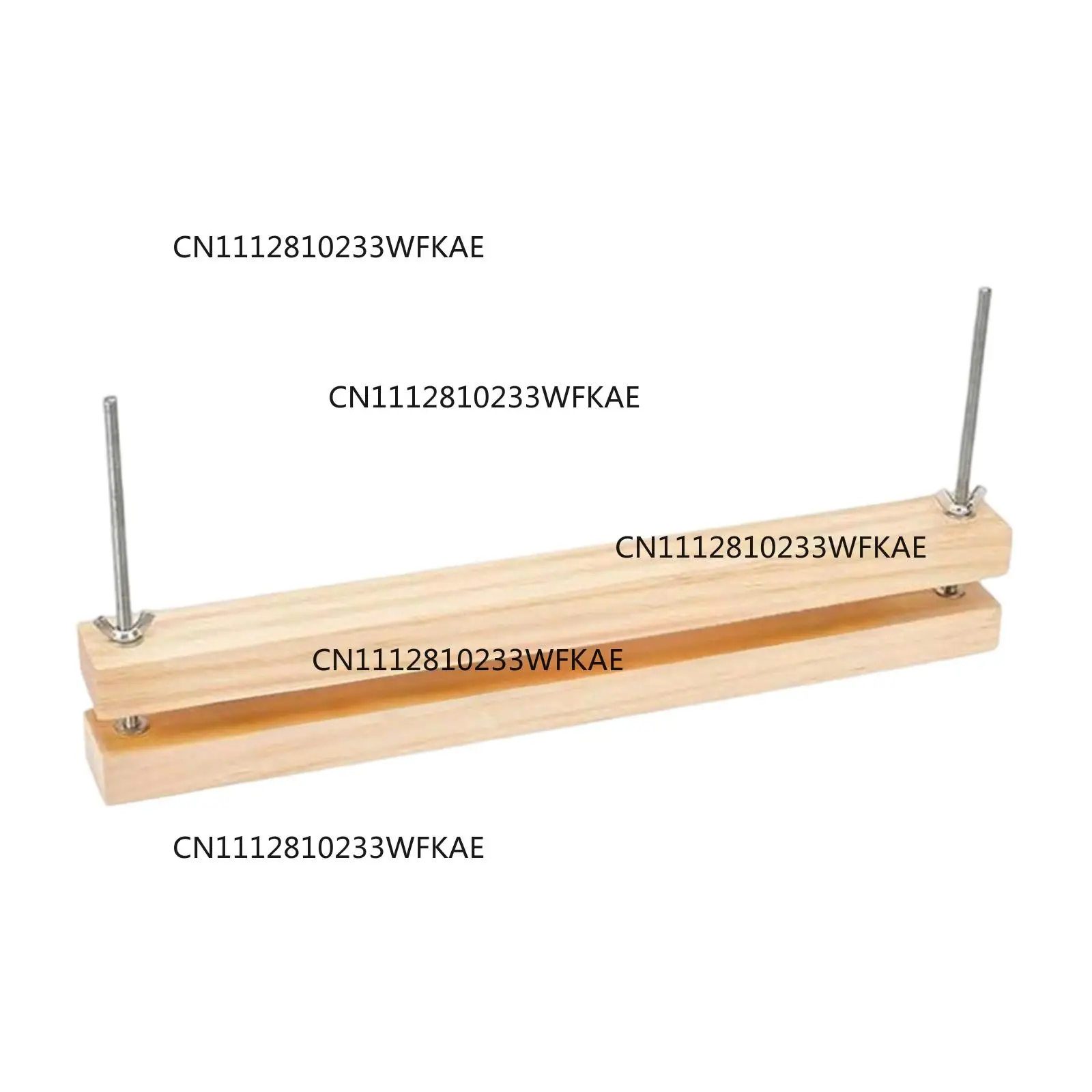 Wooden Bookbinding Press Convenient Multifunctional Bookbinding Machine for Desktop Office School Cardboard Ticket Marking