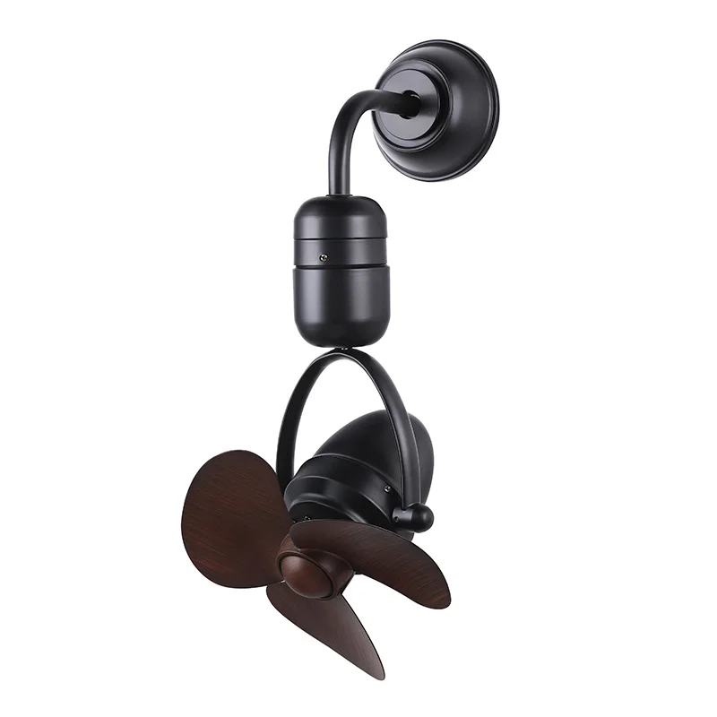 Wall-mounted Ceiling-mounted Dual-Purpose Ceiling Fan ABS Blades Quiet Design Hotel Use