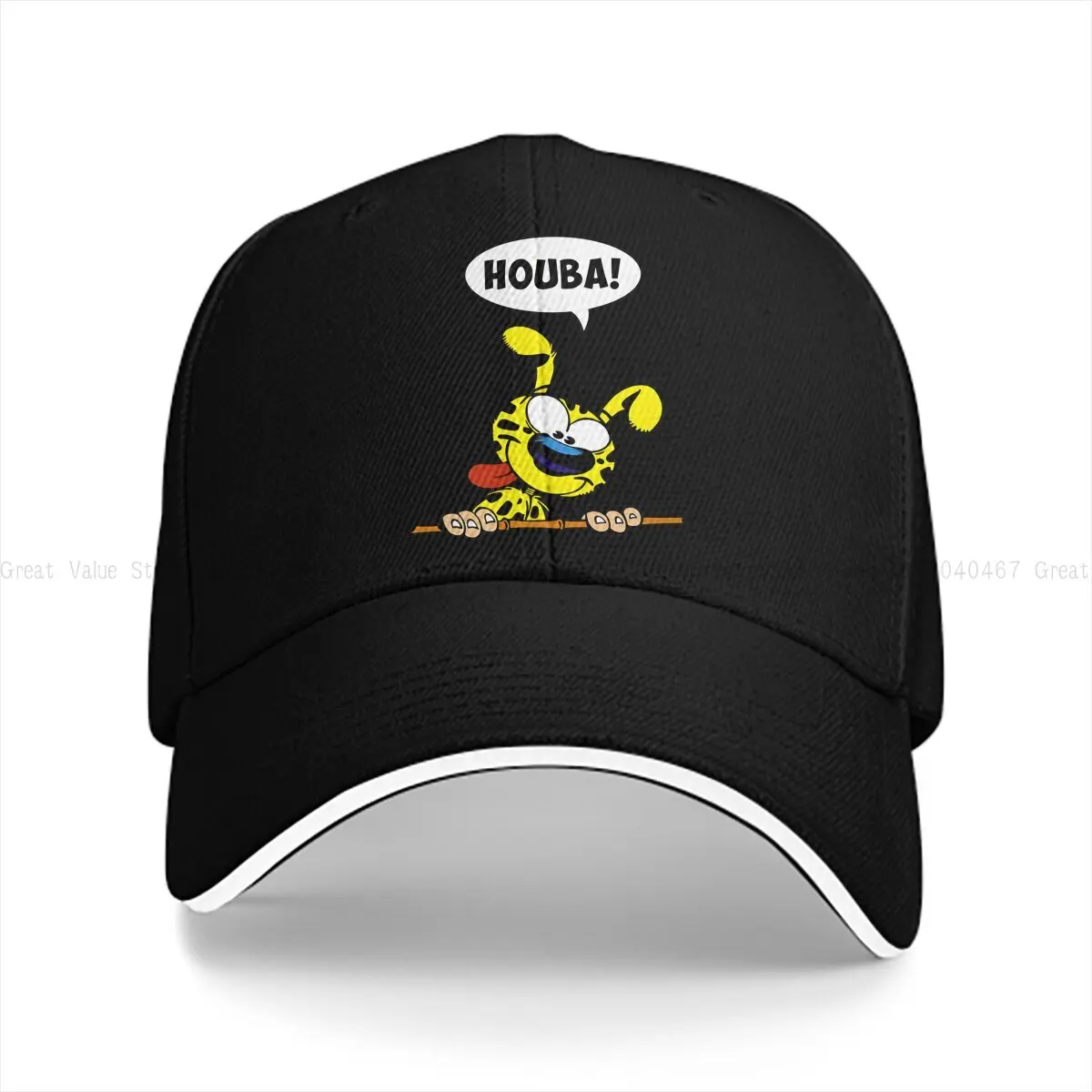 Huba Baseball Caps Peaked Cap Marsupilami Cartoon Sun Shade Hats for Men Women