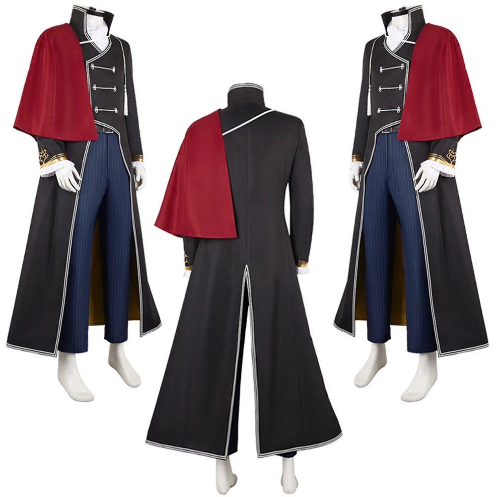 Vampires Dali Cospaly Men Costume Anime Nursery Delico Roleplay Outfits Male Role Uniform Clothing Halloween Carnival Party Suit