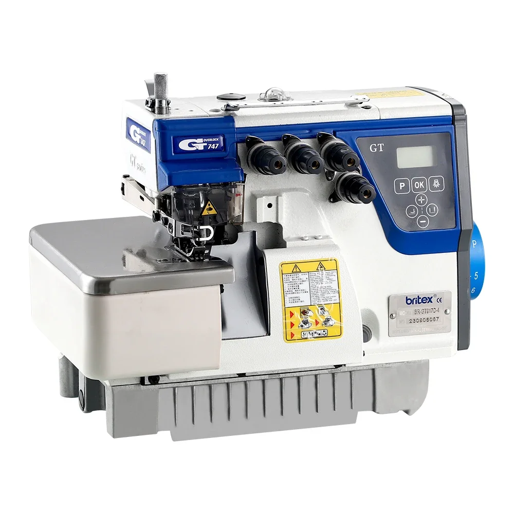 Br-GT917-4D Britex Direct Drive Super High Speed Overlock Sewing Machine New Arrival Cost-effective Factory Price