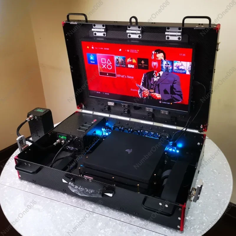 حافظة وحدة التحكم المحمولة لشاشة الكمبيوتر PS5 Game XBOX