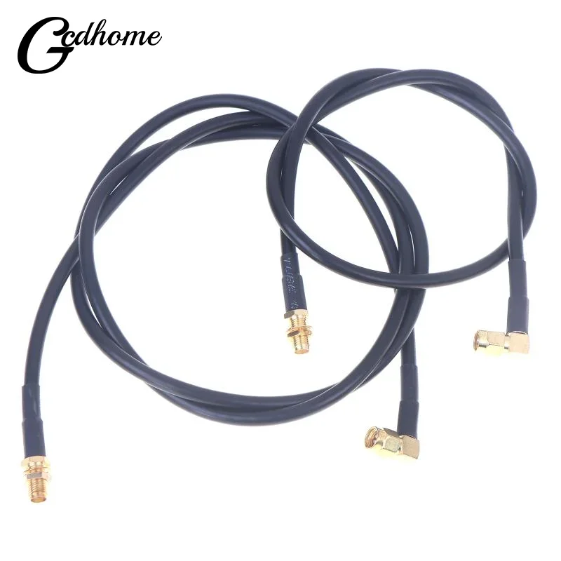 For UV-5R UV-82 UV-9R Walkie Talkie Radio Tactic Antenna SMA-Male To SMA-Female Coaxial Extend Connection Cable