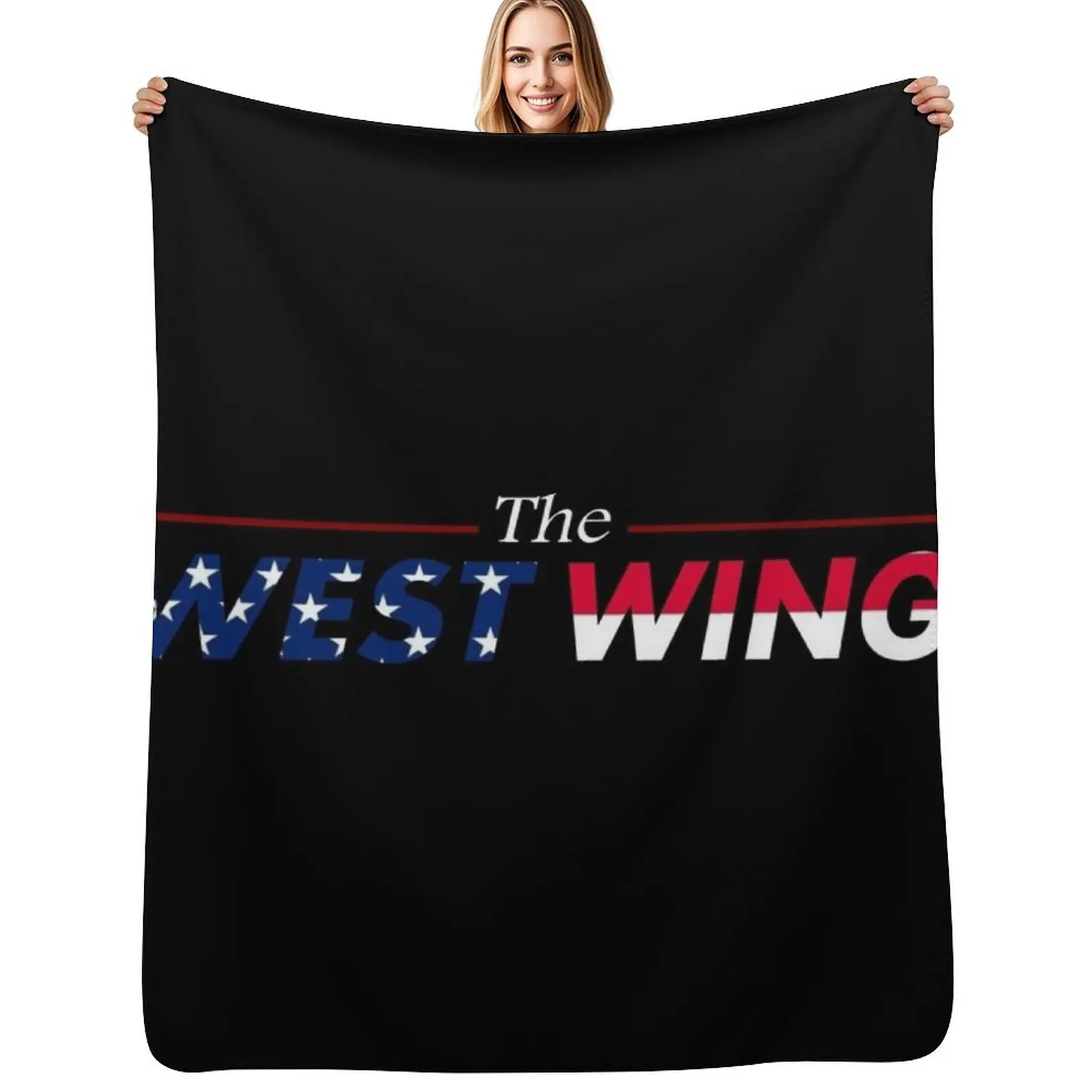 the west wing Throw Blanket Blankets Sofas Of Decoration Thermals For Travel For Sofa Thin Hairys Sleeping Bag Summer Blankets