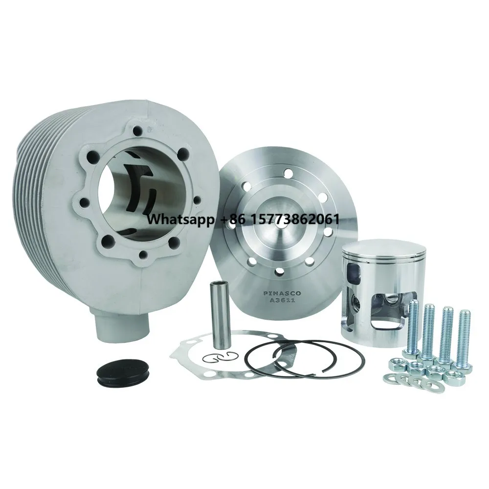 

225cc 2-Stroke Street Motorcycle Aluminum Cylinder Kit High Performance Cylinder Heads