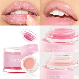 Scrub Masker Bibir 2 In 1 Lipstik Efek Ganda untuk Memperbaiki Pengelupasan Kulit Mati Pelembab Memperbaiki Garis-garis Halus Perawatan Bibir Lipgloss 8 scrub bibir penjualan terbaik - №
