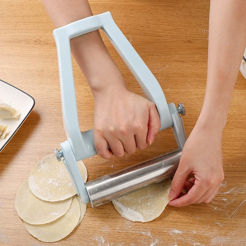 

Labor-saving Rolling Pin Stick, Walking Hammer, Non-Stick Dumpling Skin, Stainless Steel, Food Grade Kitchen Supplies