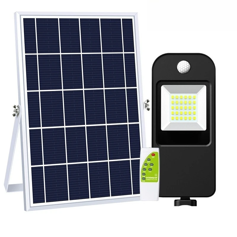 

Solar light Garden household outdoor Remote Control super bright street New rura Split LED floodlight Wall Smart sensing