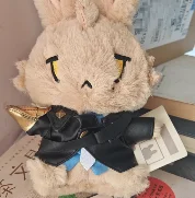 

Аниме-игра Arknights Surtr VER. 21 см. Официальная плюшевая кукла Kawaii Rabbit для косплея, мягкая плюшевая игрушка с мультяшными животными, подарок для фанатов