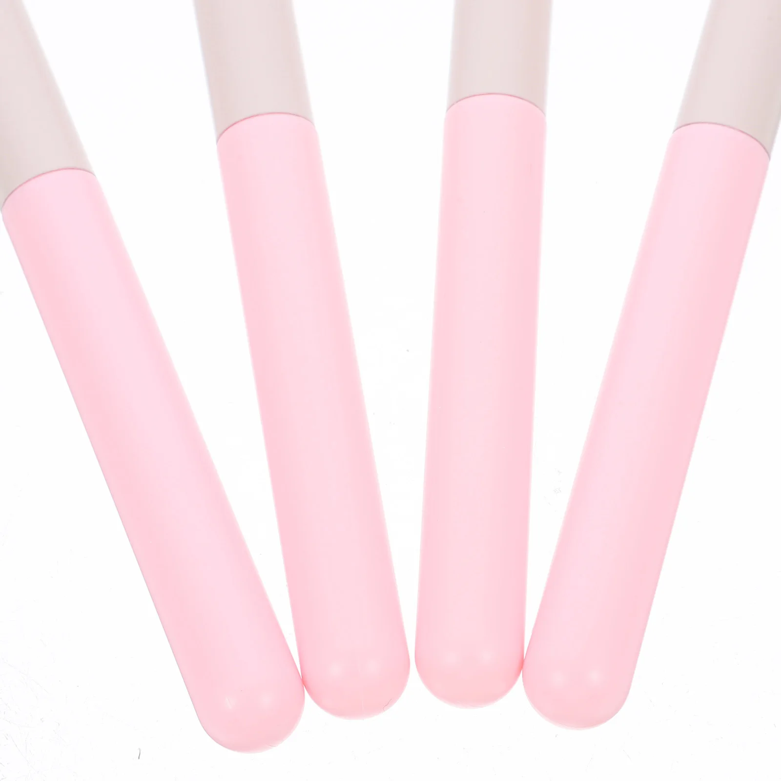 4 Stück Concealer-Schwammpinsel, Pilze, kleine Make-up-Applikatoren für Foundation, Pudermischung, glatt unter den Augen