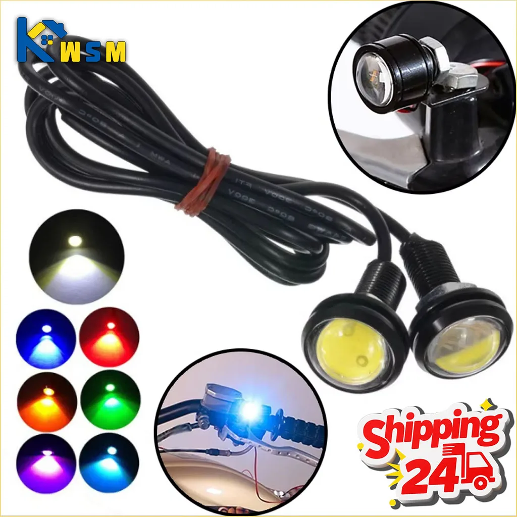 

9W Thin Eagle Eye LED Light Waterproof Screw Type Reverse Backup Light for Car Truck SUV Off Road Bumper Reverse Lamp