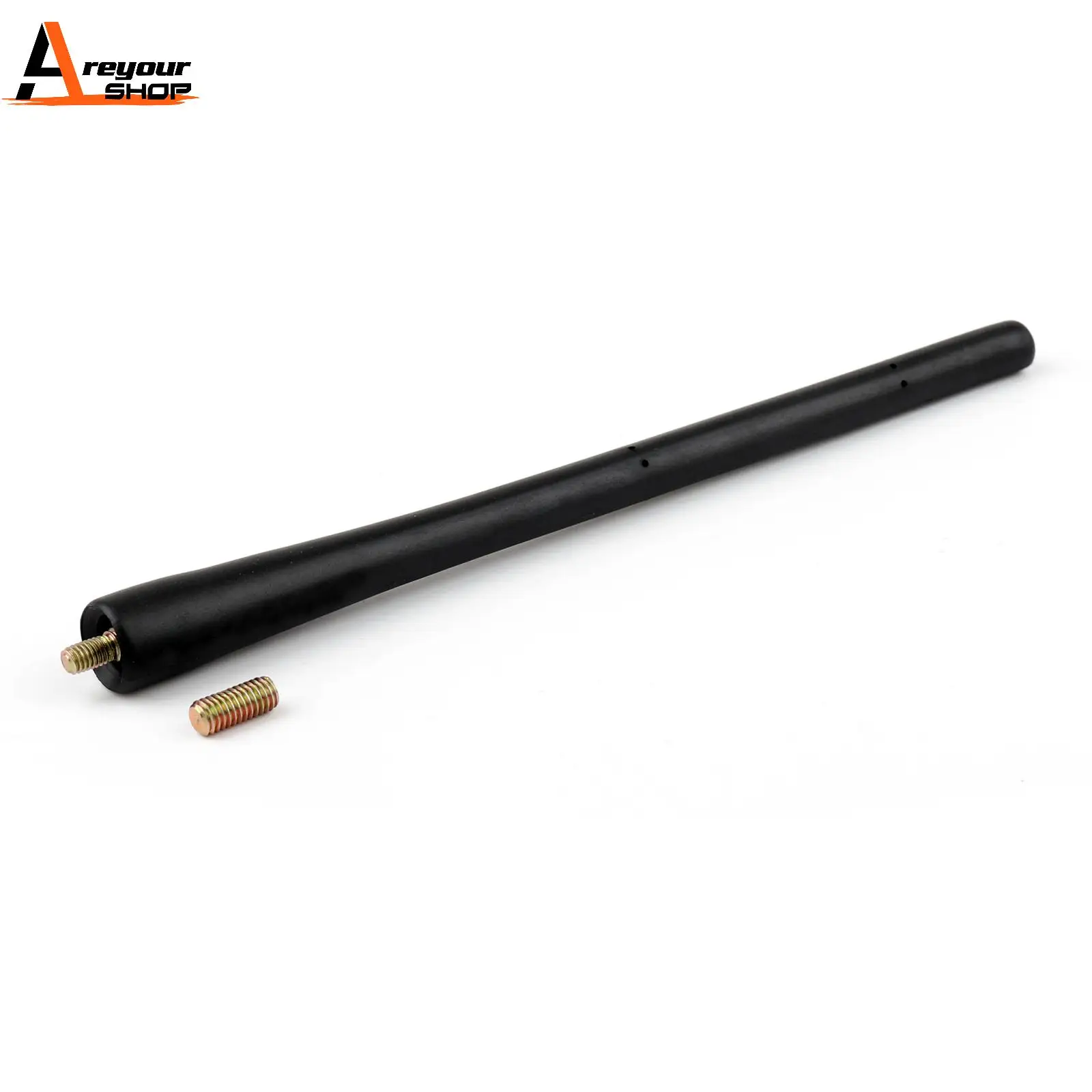 Areyourshop For Polo 2011 2012 2013 Rubber Roof Base Mast Antenna Aerial With 2 Adapters Car Accessories Auto Exterior Parts