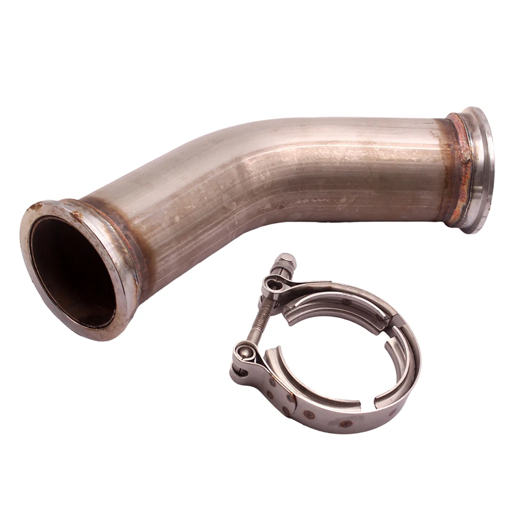 45 Degree Bend Pipe Exhaust Downpipe 2.5\\\\\\\\\\\\\\\