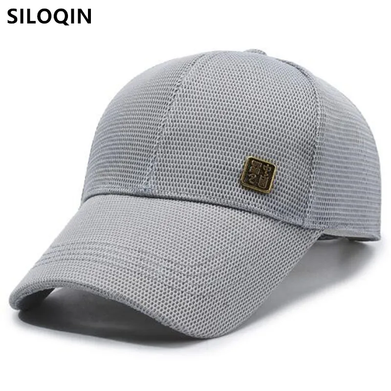 

Summer Extended Brim Mesh Breathable Baseball Caps For Men And Women Golf Cap Camping Fishing Hat Sunscreen Travel Hats Unisex