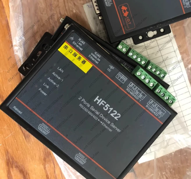 1pcs Communication Server rs485/232 to Ethernet modbus rtu to tcp HF5122 Test OK