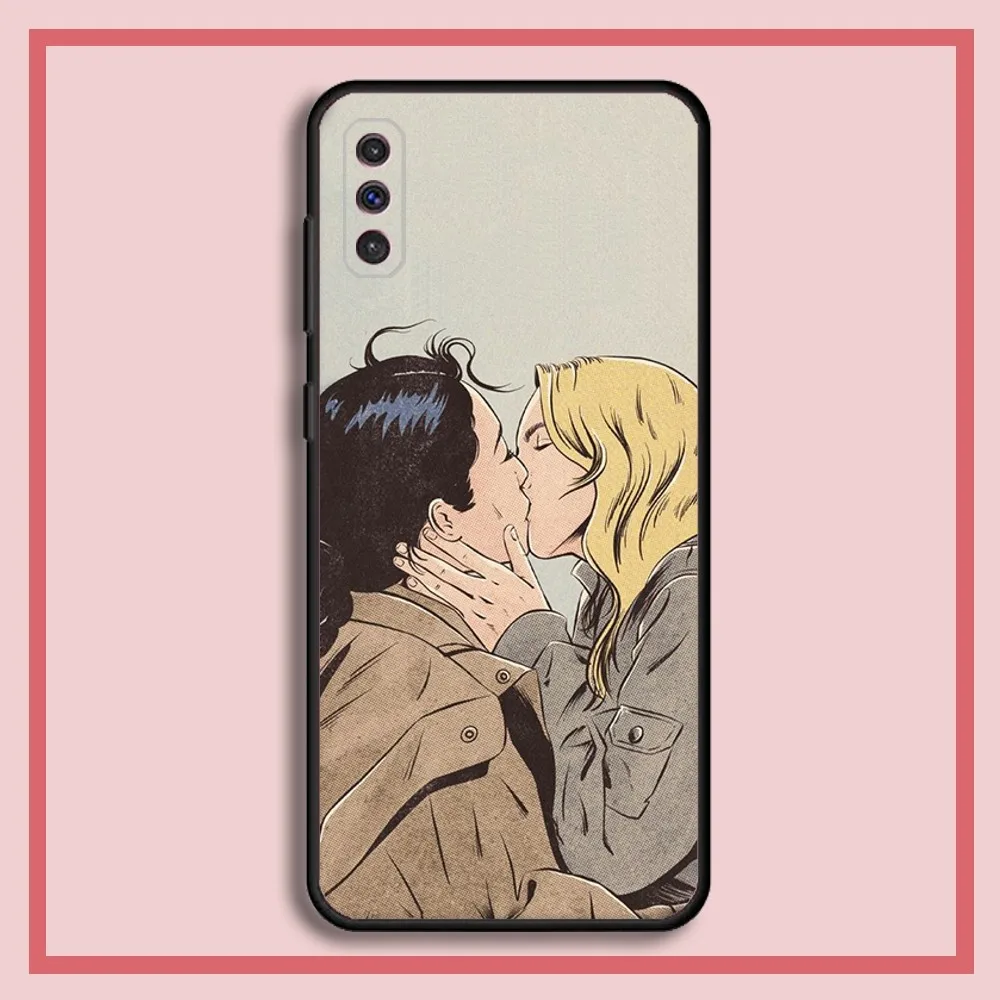 Villanelle Killing Eve Phone Case For Samsung S23,23,22,30,21,10,9,Note20 Ultra,Lite,Ultra,5G,Plus,FE,Black Soft Case