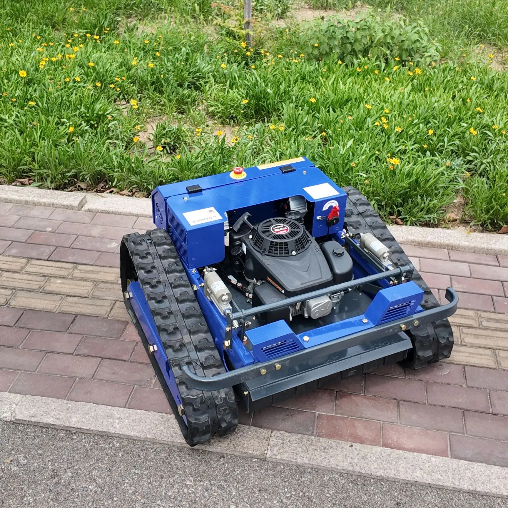Customized zero turn mower Portable Household Lawn Mower For Backyard Garden Grass Maintenance remote control lawn mower