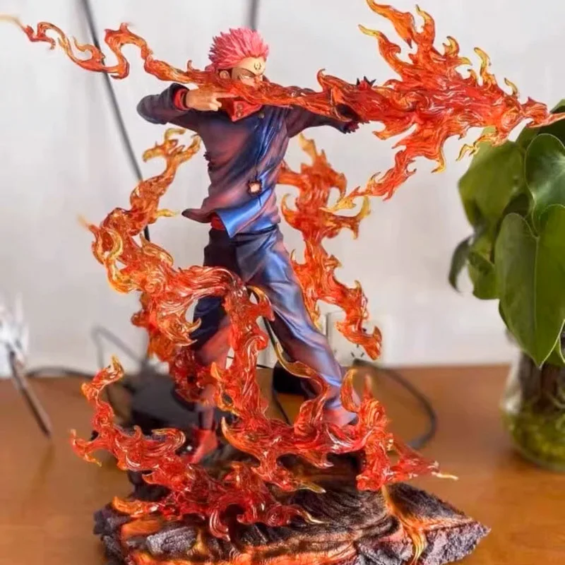 

Jujutsu Kaisen Extreme Fan Two-Sided Su Nuo Knotweed Figure Anime Peripheral Collection Ornament Decoration Gift To Friends