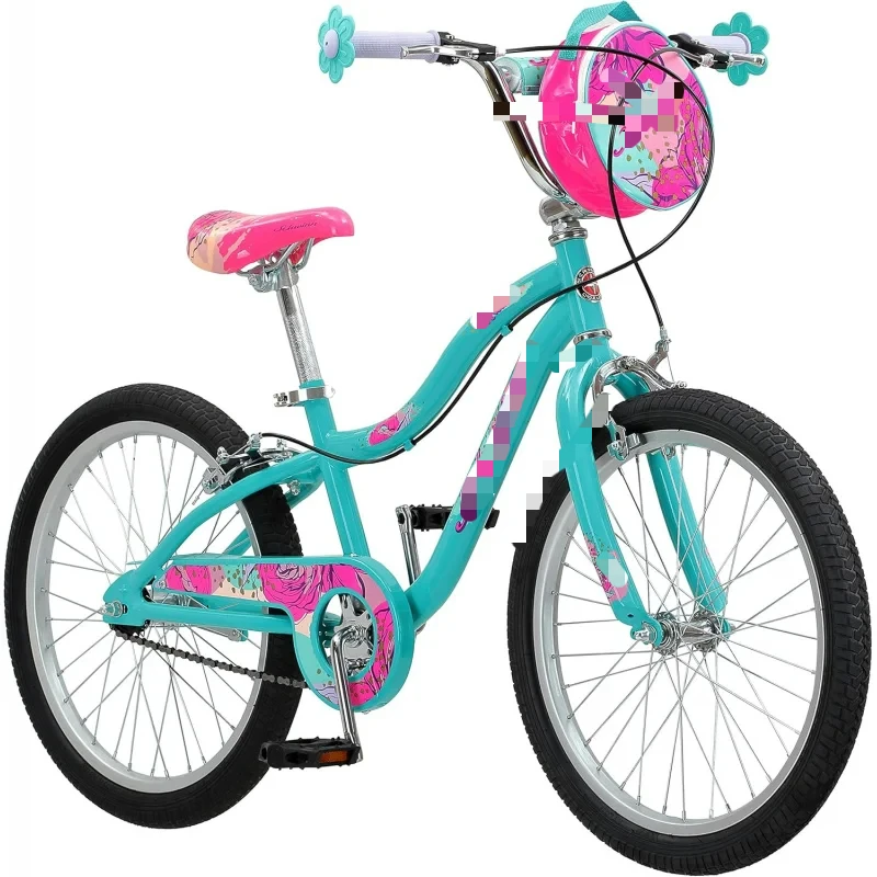 AQSchwinn Hazel Kids Bike,For Ages 7 and Up,20-Inch Wheels,Single Speed,Thinner Grips,Suggested Rider 4'0