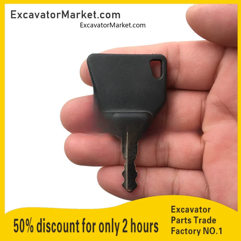 Excavator Jiexibo excavator key Jcb ignition key fuel tank cap key Jcb unlocking excavator accessories