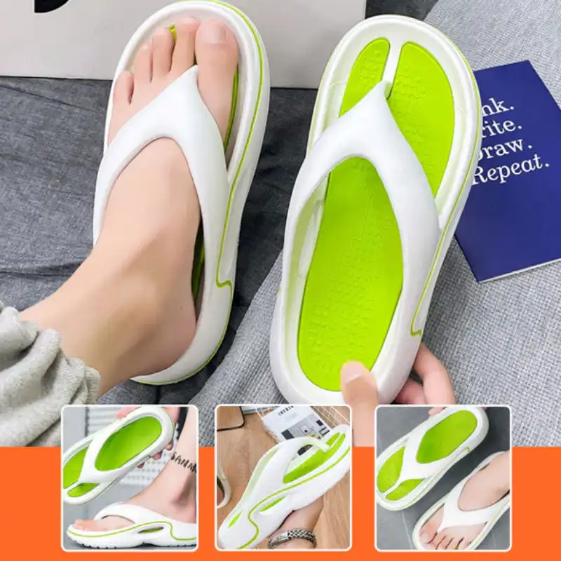 

Tongs Confortables d'Été avec Semelles Épaisses Comfortable Summer Flip Flops with Thick Soles Komfortable Sommer Flip Flops me