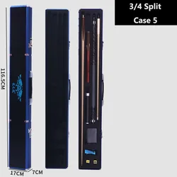 2023 New Arrival Pool Cue Case/Snooker Cue Case 3/4Split/1/2split Aluminium Case